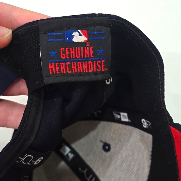 New Era Atlanta Braves 9Forty Stretch Snap Hat Cap - Picture 7 of 7